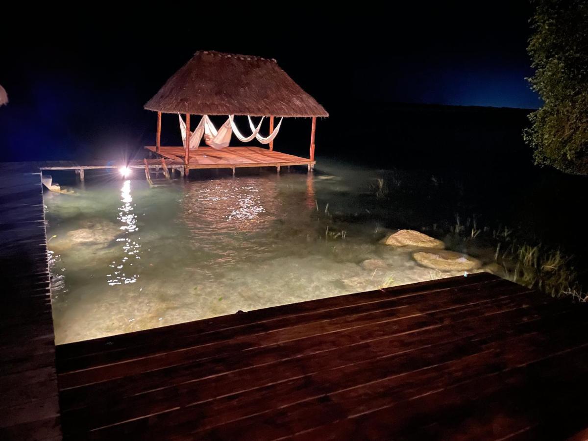 Casa La Joya Bacalar Leilighet Eksteriør bilde